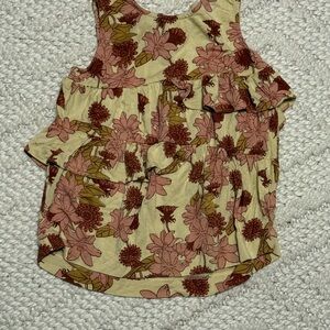NWOT Kate Quinn Floral bamboo shirt, size 4T
